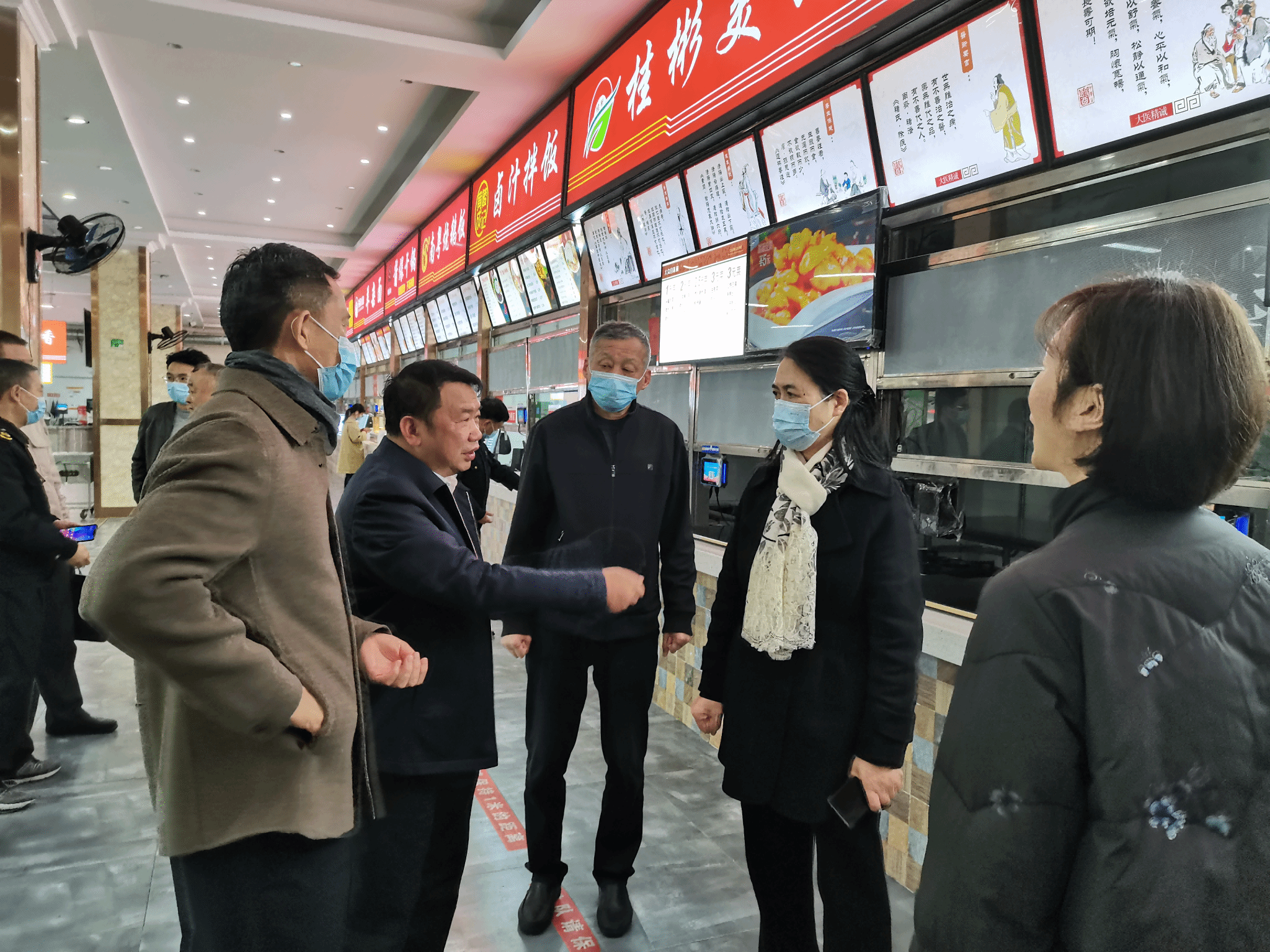 武汉市农业农村局领导来校开展食品安全 “两个责任”包保督导工作